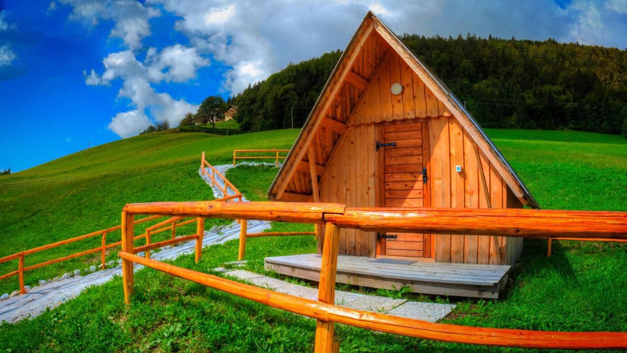 Hotel Glamping Vrhovc Zelezniki Exterior foto
